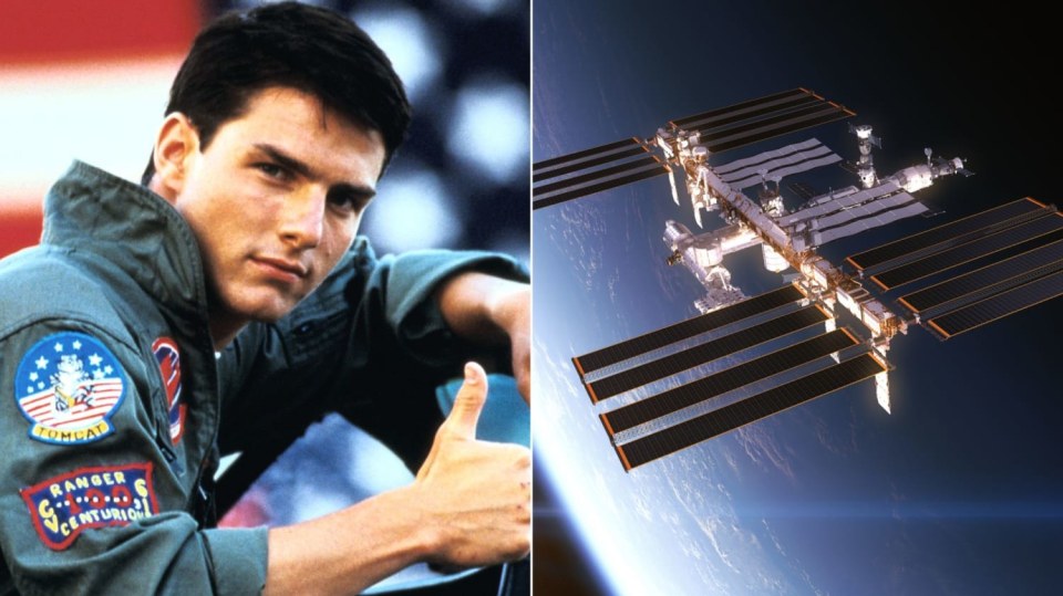 Tom Cruise a Mezinárodní vesmírná stanice